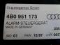 Preview: Audi A6 4B Bj:1998 Alarmsteuerger?t Steuerger?t Alarm 4B0951173