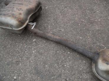 Preview: BMW 3er E46 Auspuffanlage Mitteltopf Endschahldämpfer 1708700