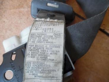 Preview: Toyota Yaris Verso Gurt Sicherheitsgurt Hinten Links