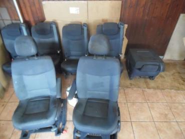 Renault Espace IV Innenausstattung Sitze 7-Sitze dunkelblau