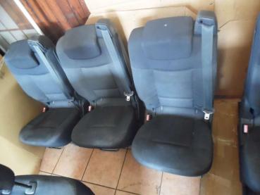 Renault Espace IV Innenausstattung Sitze 7-Sitze dunkelblau