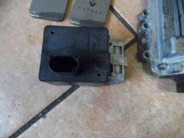 Preview: Renault Espace IV Motorsteuergerät, Zündschloss mit 2x Schlüssel 8200311550 / 8200224594 / 8200468515