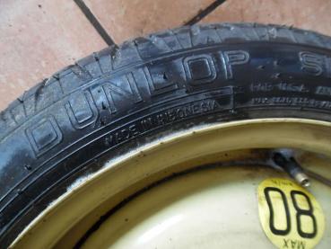 Preview: Notrad Ersatzrad T115/70D14 88M Daihatsu Sirion M3 14X4T