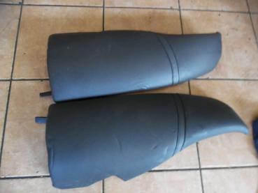 BMW 5er E61 Seitenverkleidung Rücksitz Leder Schwarz 7061497 7061498