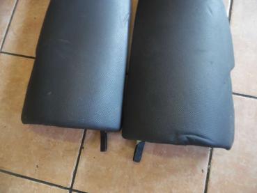 Preview: BMW 5er E61 Seitenverkleidung Rücksitz Leder Schwarz 7061497 7061498