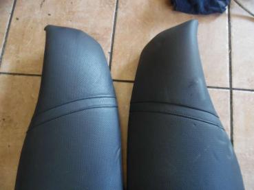 Preview: BMW 5er E61 Seitenverkleidung Rücksitz Leder Schwarz 7061497 7061498