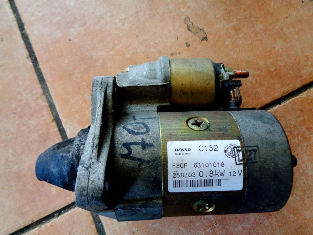 Fiat Punto 188 Anlasser Starter Denso 12V 63101018