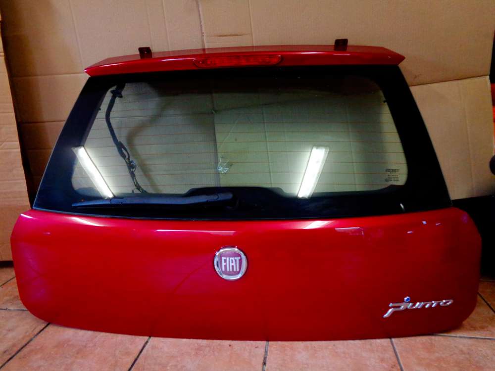 Fiat Punto 199 Bj:2008 3 T?rer Heckklappe Kofferraumklappe Rot 153/A