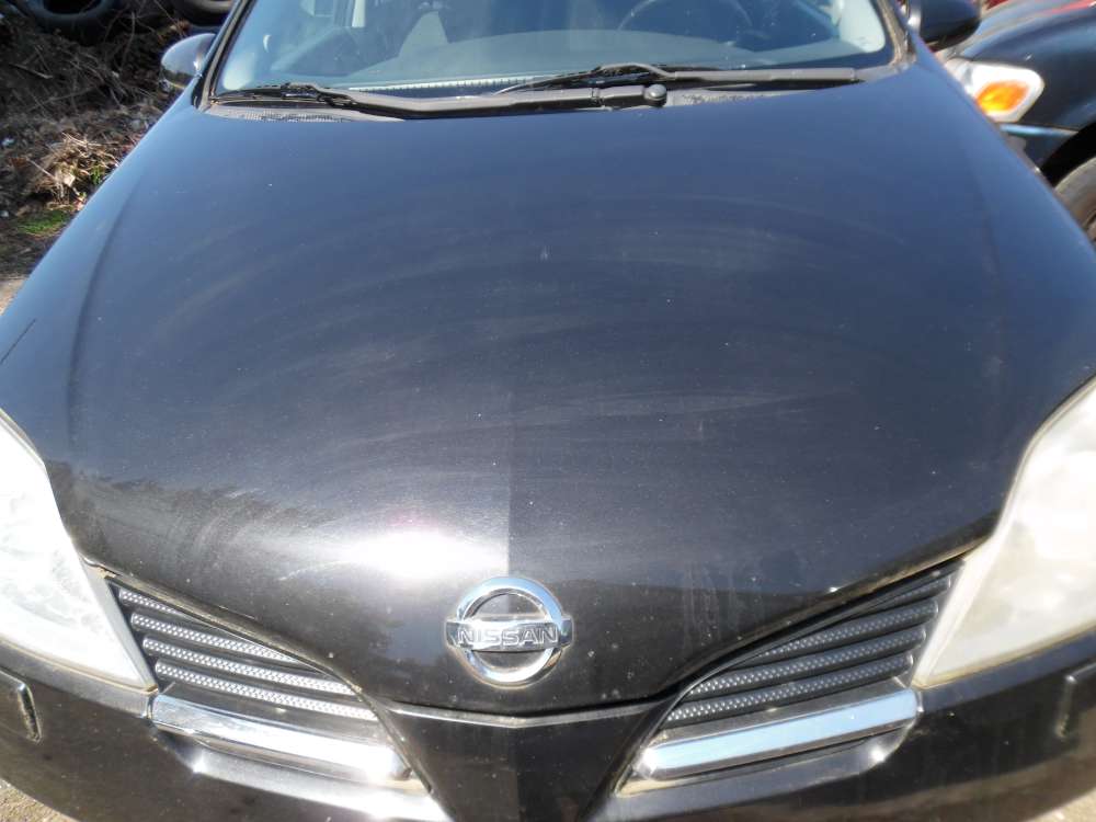 Nissan Primera P12 Kombi Motorhaube Haube Schwarz