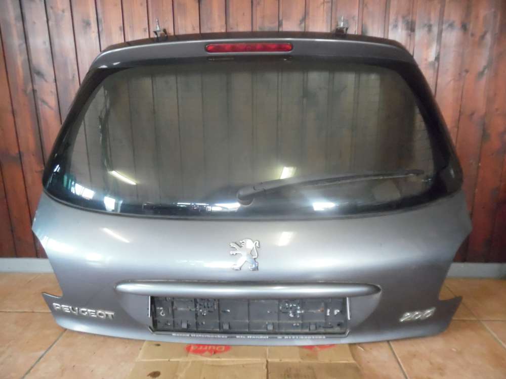 Peugeot 206 5-T?rer Bj:2008 Heckklappe Kofferraumklappe Grau Farbcode : KTH