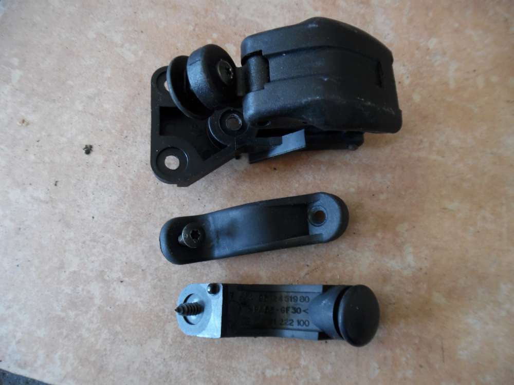 Peugeot 206 Scharnier Seitenscheibe Hinten Links 9612451980