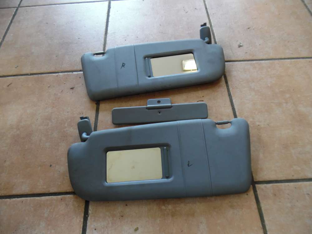 Audi A3 8L Sonnenblende mit Spiegel grau Rechts / Links 8D0857552-551