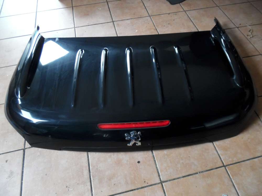 Peugeot 206 Cabrio Kofferraumklappe Heckdeckel Schwarz : EXYB