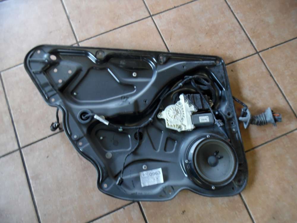 VW Passat 3C B6 Fensterheber Motor mit Kabelbaum Hinten Links 3C4839755 1K0959703