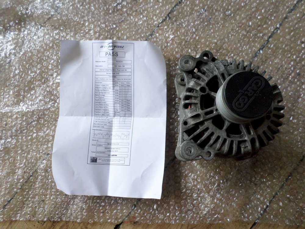 Original VW Audi Seat Skoda 12V,140A CW Lichtmaschine 06F903023C