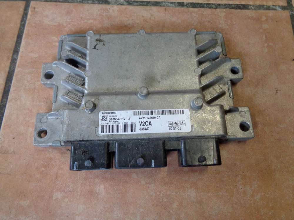 Ford Fiesta VI Motorsteuerger?t AV21-12A650-CA / S180047012A