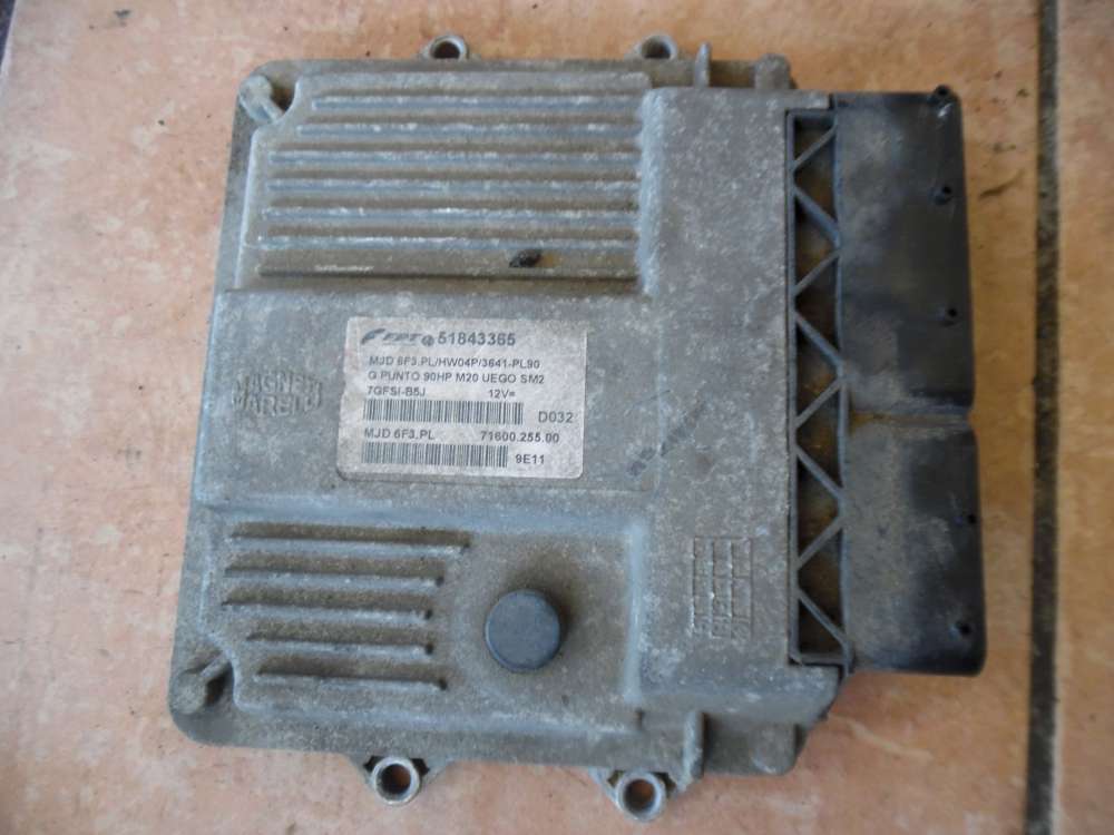 Fiat Punto 199 Motorsteuerger?t Steuerger?t 51843365