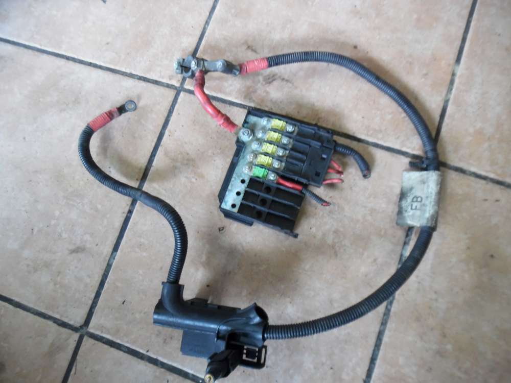 Ford Fiesta V Sicherungstr?ger Batterie mit Massekabel 4S6T-14300 / 5607001460