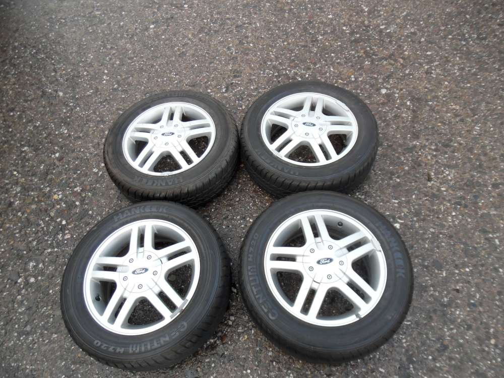 4 x Alufelgen Winterreifen + Allweterreifen Ford Focus 195/60 R15 88H 6Jx15 ET52,5