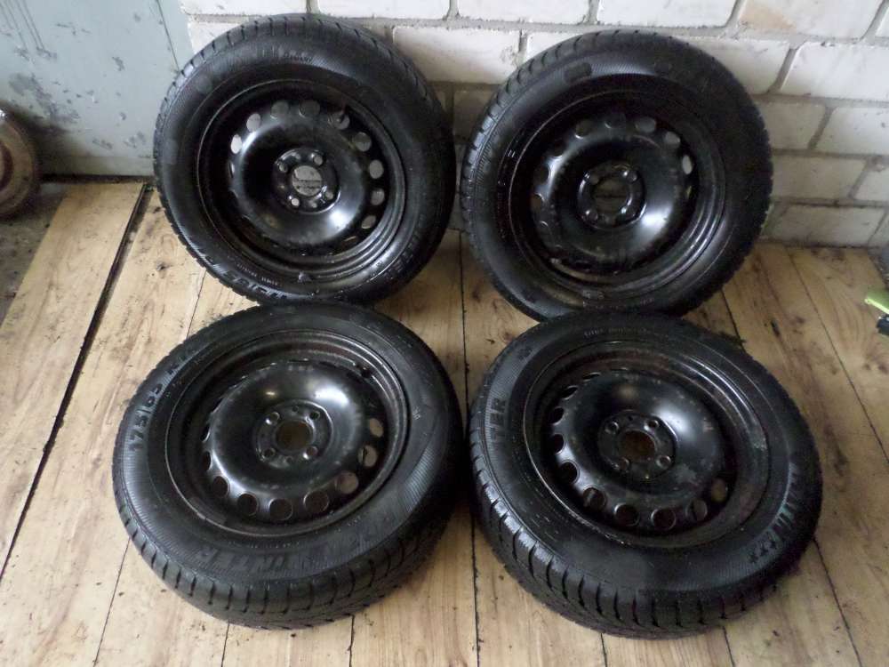 4x Winterreifen Komplettr?der 5,5J X 14H2 ET35 Ford KA Bj 2009 175 / 65 R14 82T