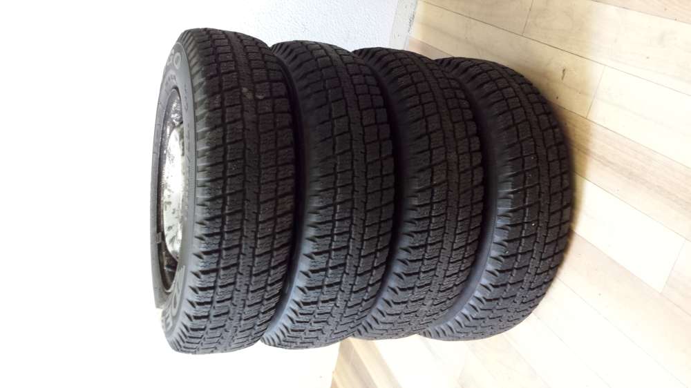 Komplettr?der Winterreifen M+S Fiat Punto 155/80 R13 79T ET35 KBA 43735 4x100