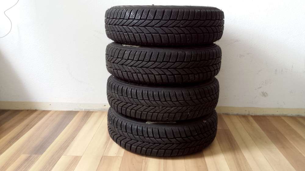 Winterreifen Stahlfelgen Opel Corsa C 155/80 R13 79S 5Jx13 ET43 DOT: 1412