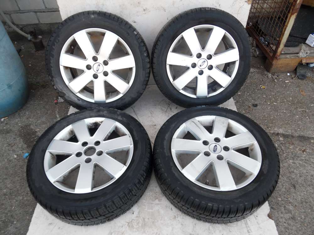 4x Alufelgen 6.5Jx16H2 Et 52.5 Ford Monde 3 Kombi Winterreifen 205/ 55 R16 91 H