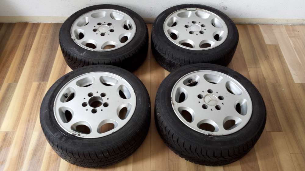 4 x Winterreifen Alufelgen F?r Mercedes 7Jx15 ET:37 195 / 50 R15 82H KBA 43037