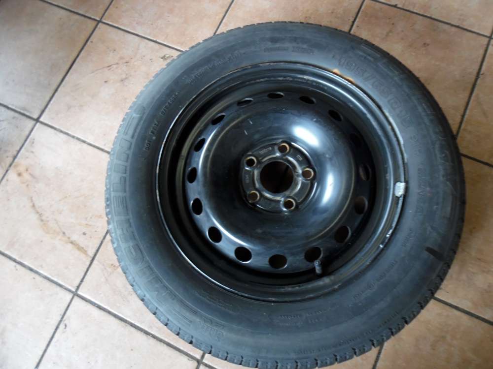 1x Stahlfelge mit Sommerreifen Renault Laguna I Michelin 195/65R15 91H 6,5J x 15H2 ET50