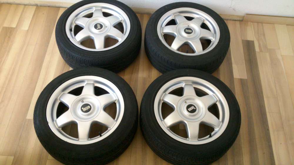 4x Komplett Alufelgen Sommerreifen 7Jx15H2 ET 35 Reifen 195/50 R 15 82 V