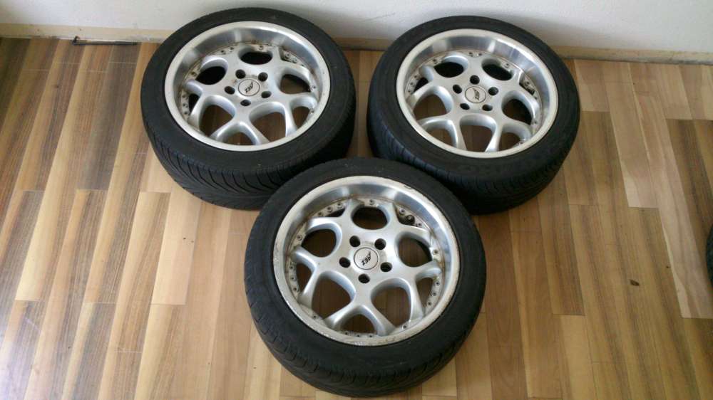 3x Alufelgen Sommerreifen 8J x17 ET:35 Reifen :225/45 ZR17 (91W-94Y) Audi / VW