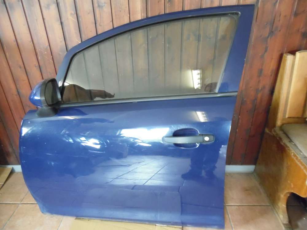 Opel Corsa D T?r Vorne Links Blau Farbcod : Y20Z