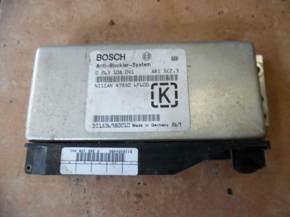 Nissan Micra II K11 ABS Steuerger?t 47850 6F600 Bosch 0265108041