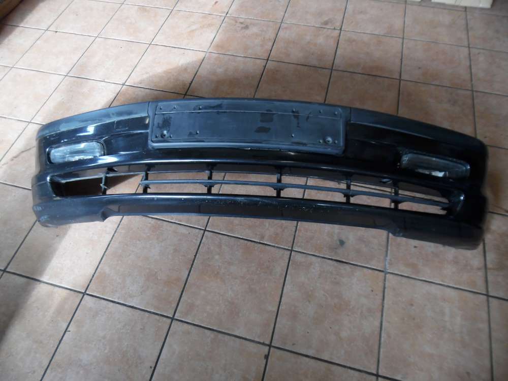 BMW E46 320d Sto?stange mit Tr?ger Vorne Schwarz Farbcode : 303/9