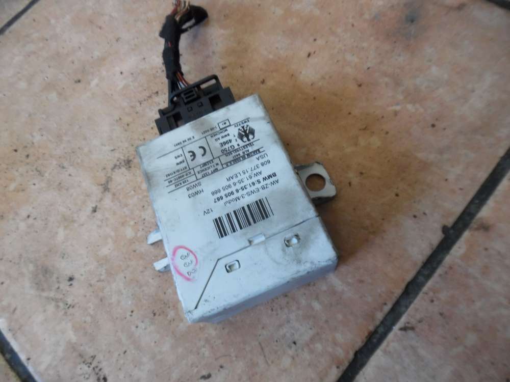 BMW 3-er 316ti Steuerger?t Verst?rker EWS - 6905667 6905666