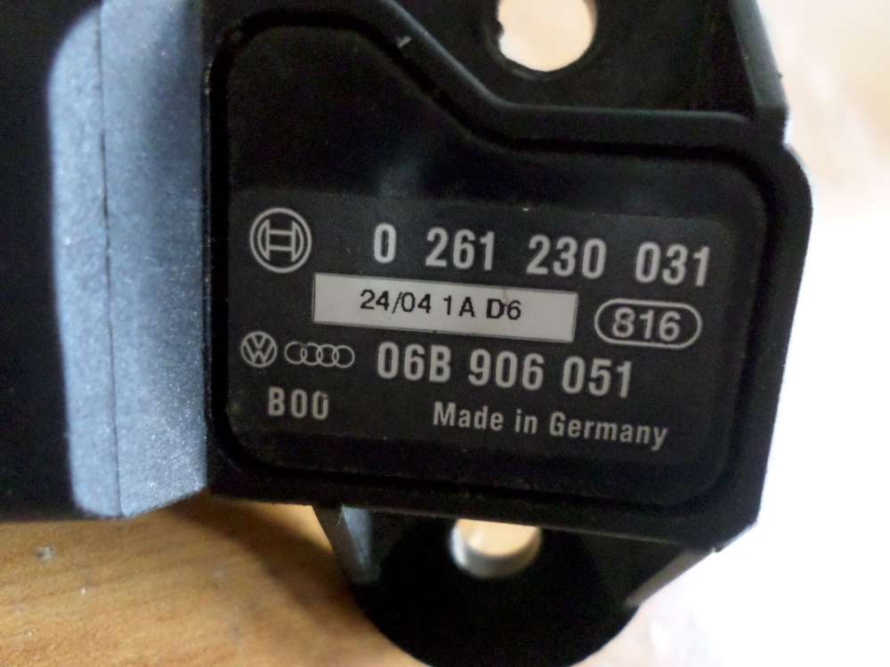 VW Touran Bj:2004 Drucksensor 06B906051 0261230031