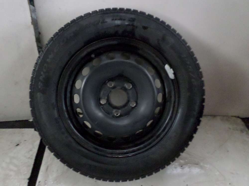 1x Winterreife VW , Audi , Seat , Skoda 195/65R15 91T , 6Jx15H2 ET47  KBA43929