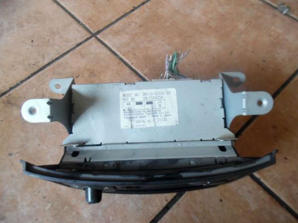 Toyota Yaris Verso Bedienteil Display Radio 86110-52030