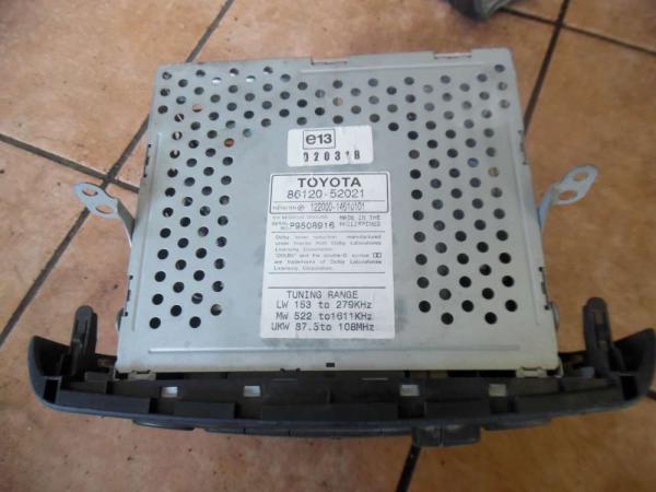 Toyota Yaris Verso Kassetten Radio Autoradio 86120-52021
