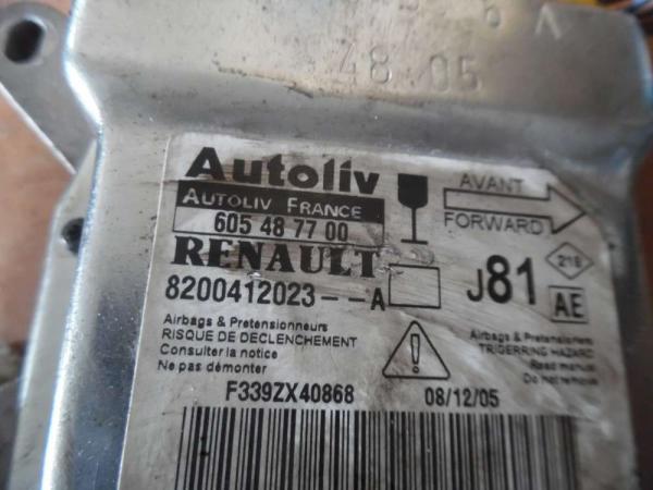 Renault Espace IV Airbagsteuergerät Steuergerät 8200412023