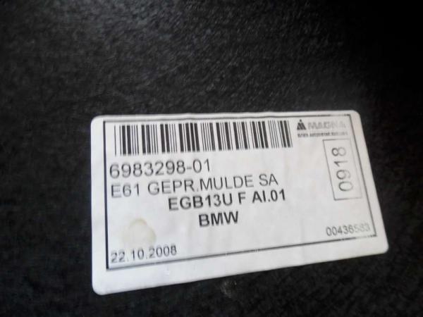 BMW 5er E61 Teppich Ersatzradmulde Kofferraum 6983298