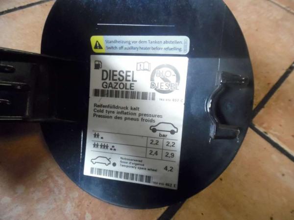 VW Golf VI Tankdeckel Tankklappe 1K0010462