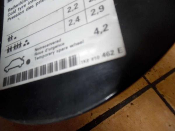 VW Golf VI Tankdeckel Tankklappe 1K0010462